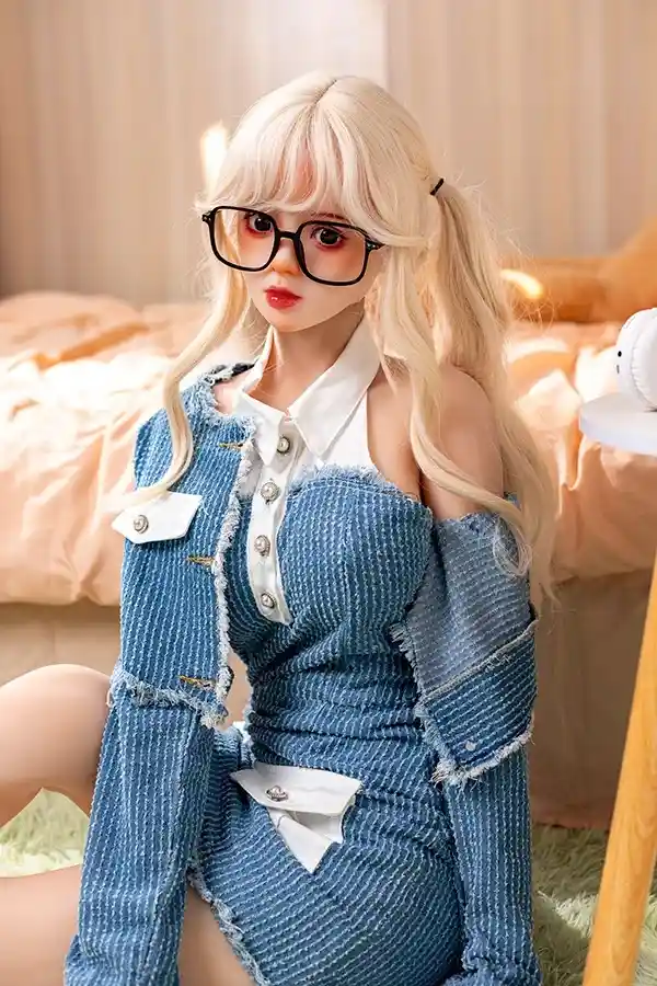 DIMU DOLL Jora - 158cmのリアルなブロンドダブルポニーテールセックスドールレビュー