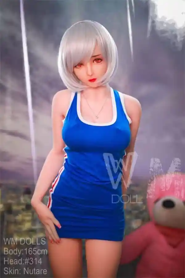 WM Dolls Adelyn 165cm リアルな美しさと魅惑的な巨尻の妖精セックスドール（無料の第2ヘッド付き）