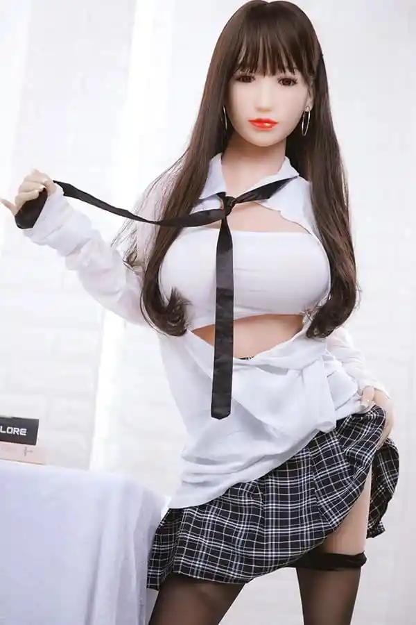 アイベイ・ケンリー 158cm リアルな日本のセックスドール 豊満な曲線と無料の第2ヘッド付き