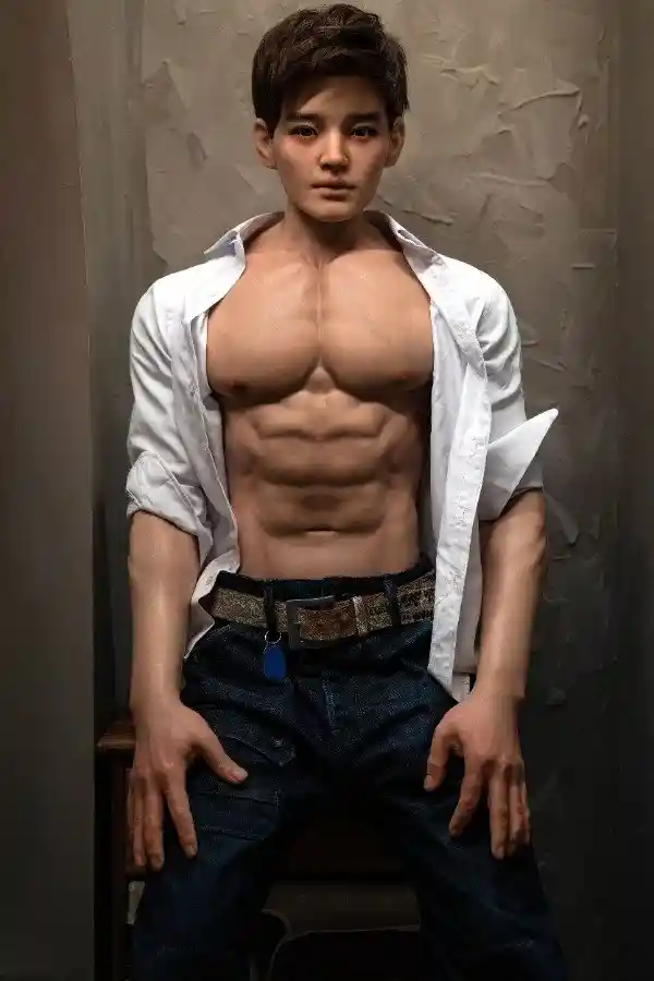 リアルなハンサムな男性セックスドール スティーブン 175cm シリコンヘッド付き
