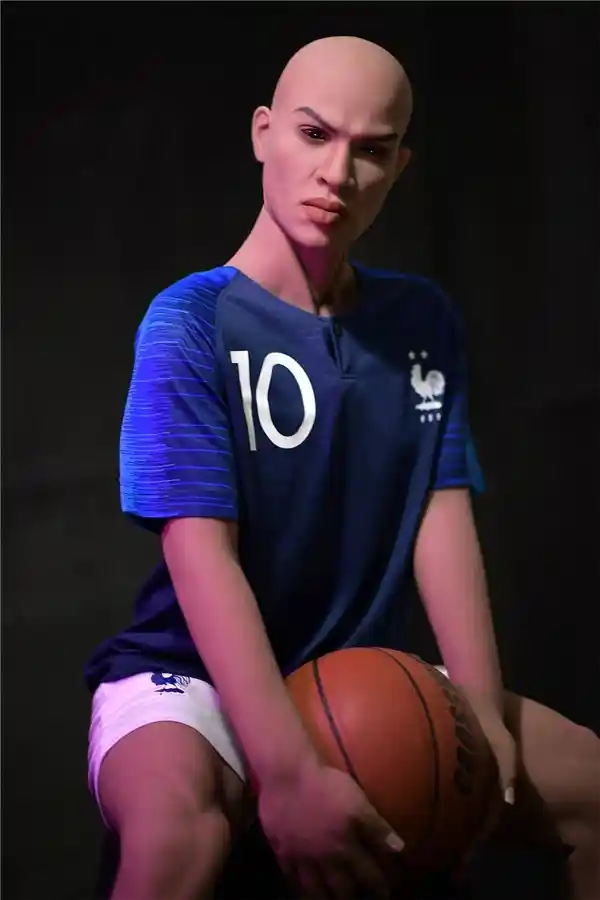 HRドール パーカー - 身長5フィート5.8インチ、魅力的なふっくら唇の男性セックスドール