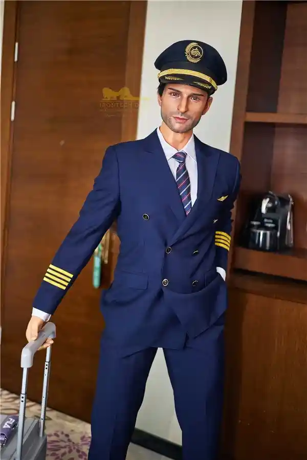 ドミニクをフィーチャーしたアイアンテックドール 5フィート9.3の男性セックスドールはプレミアムシリコン製