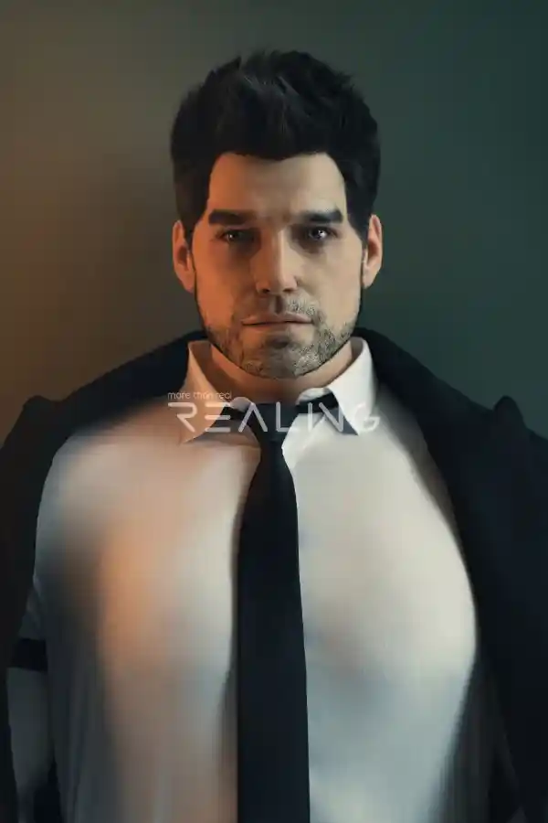 ハンサムなシリコン製男性セックスドール セルビー 183cm