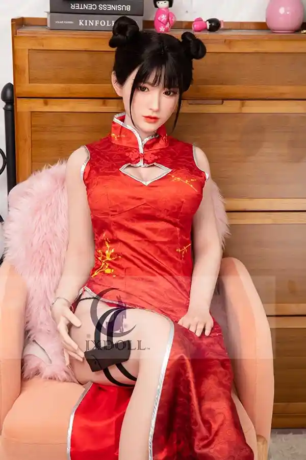 ブルネットロールプレイセックスドールモリー170cm(シリコンヘッド)–ヘッドとボディの交換可能